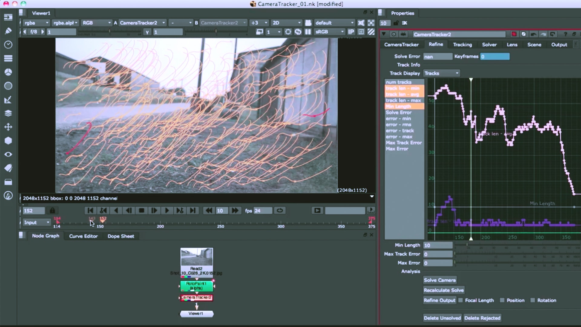 3D Camera Tracker
